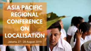 Asia Pacific Regional Conference on Localisation of Aid